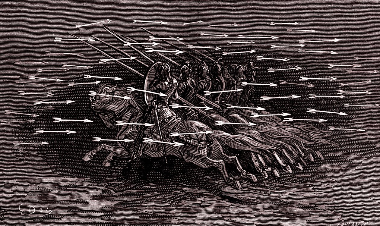 Orlando Furioso, Ludovico Ariosto tekijältä Gustave Dore