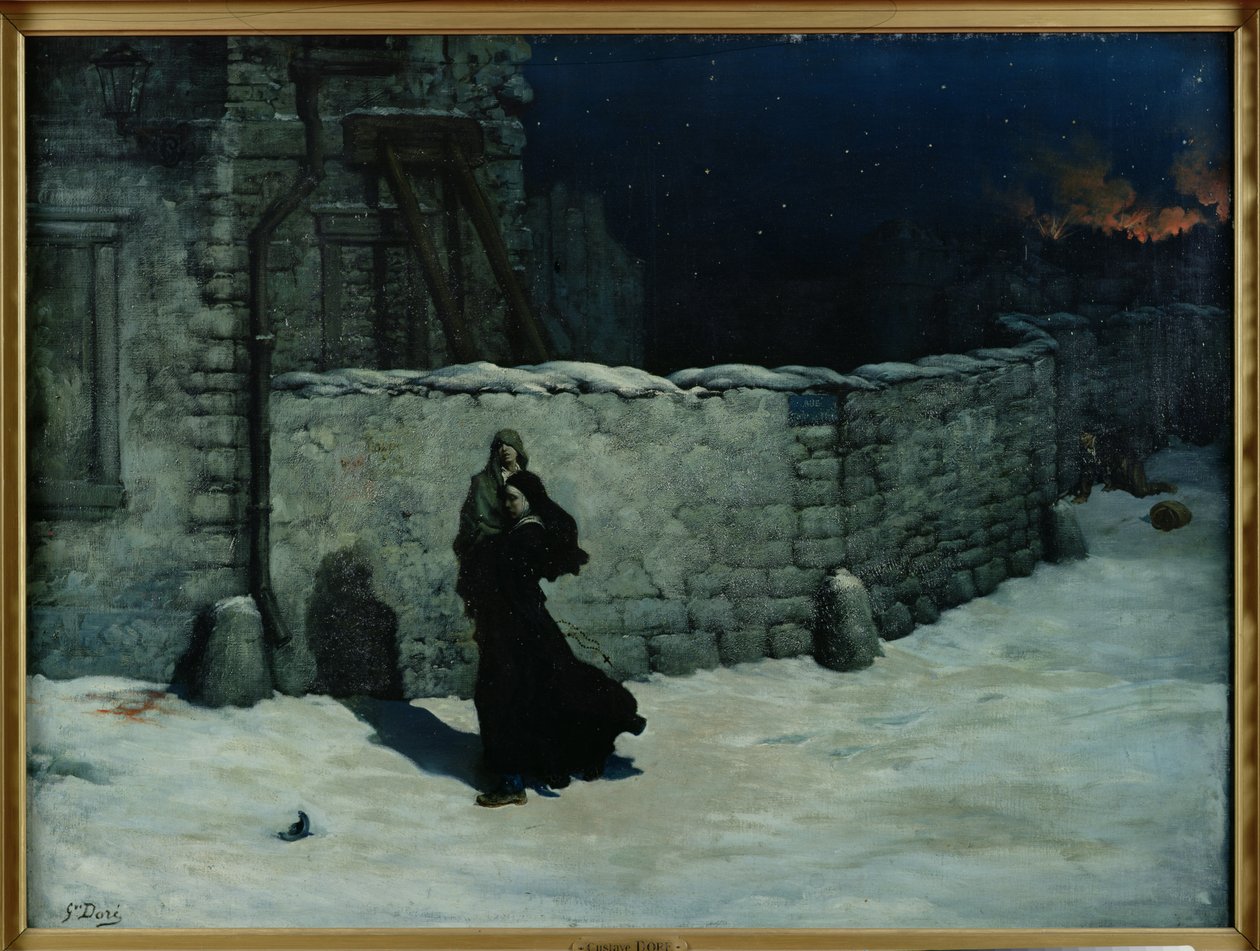 Välikohtaus Pariisin piirityksen aikana tekijältä Gustave Dore