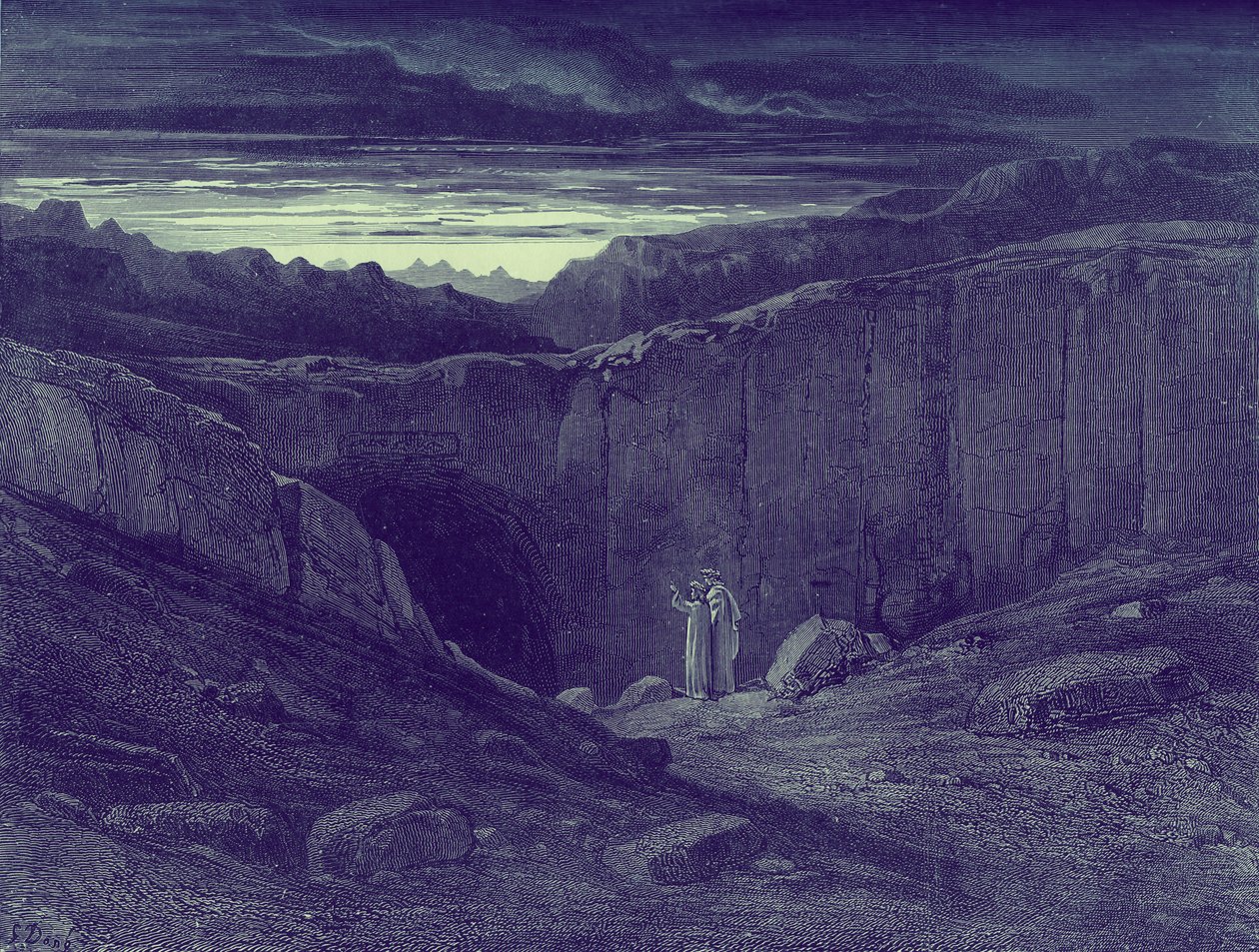Dante Alighieri jumalallinen tekijältä Gustave Dore