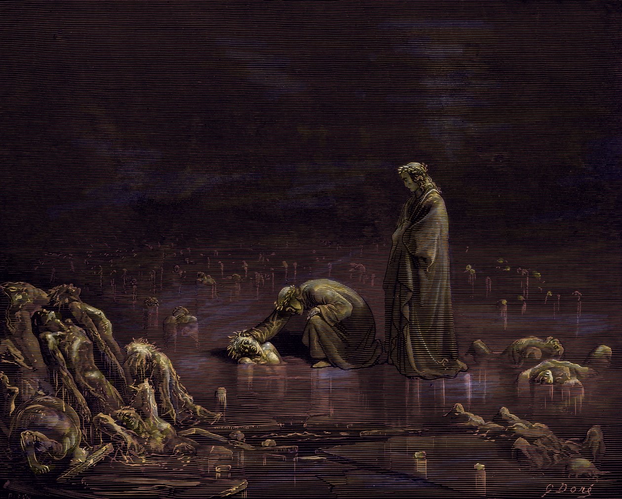 Dante Alighieri jumalallinen tekijältä Gustave Dore