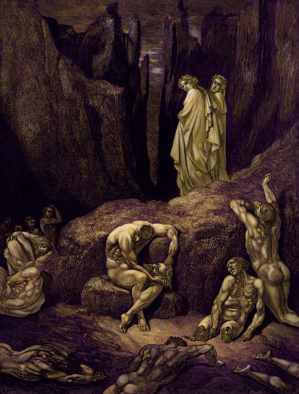 Dante Alighieri jumalallinen tekijältä Gustave Dore