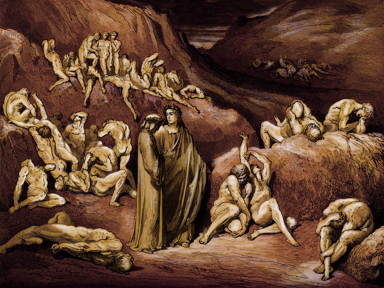 Dante Alighieri jumalallinen tekijältä Gustave Dore