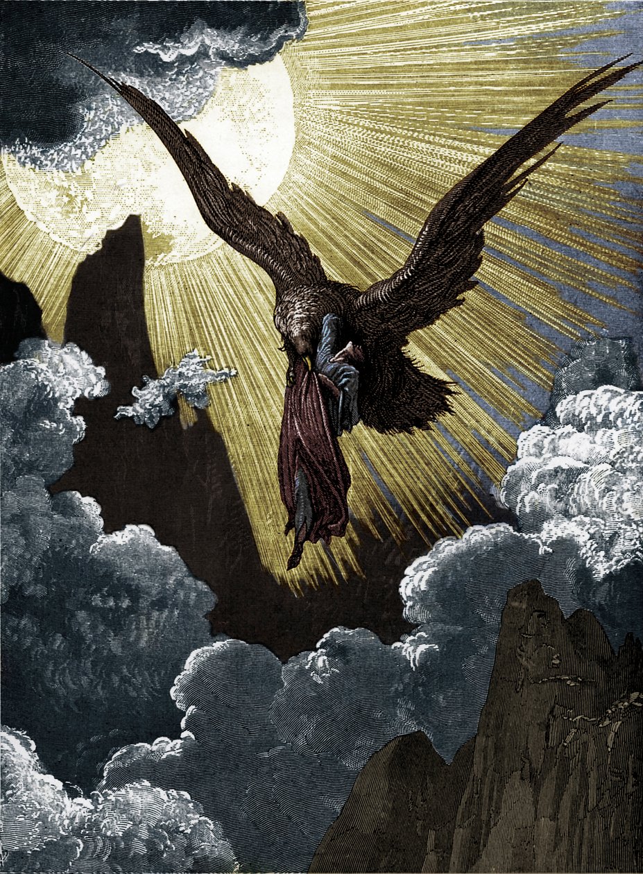 Danten kiirastule tekijältä Gustave Dore
