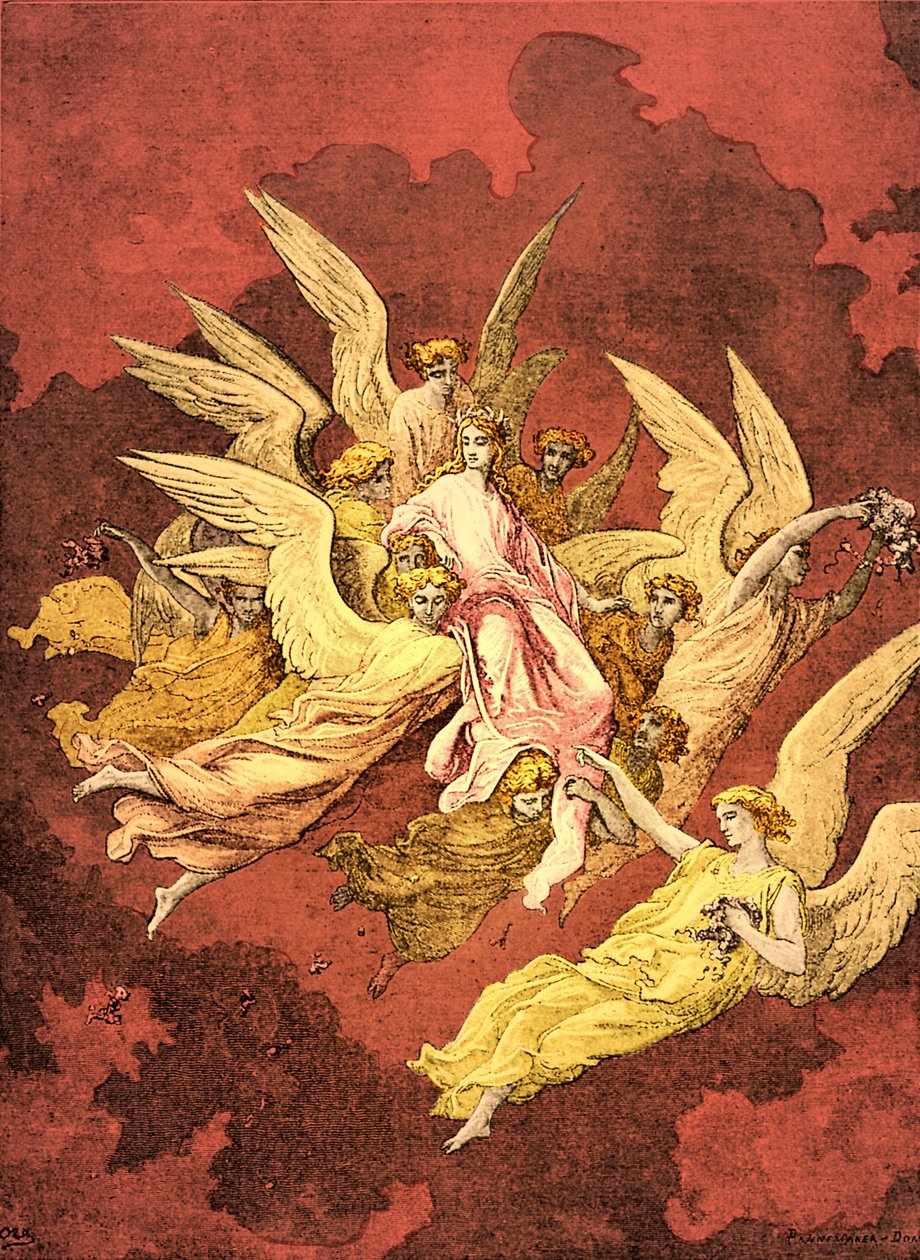 Danten kiirastule tekijältä Gustave Dore
