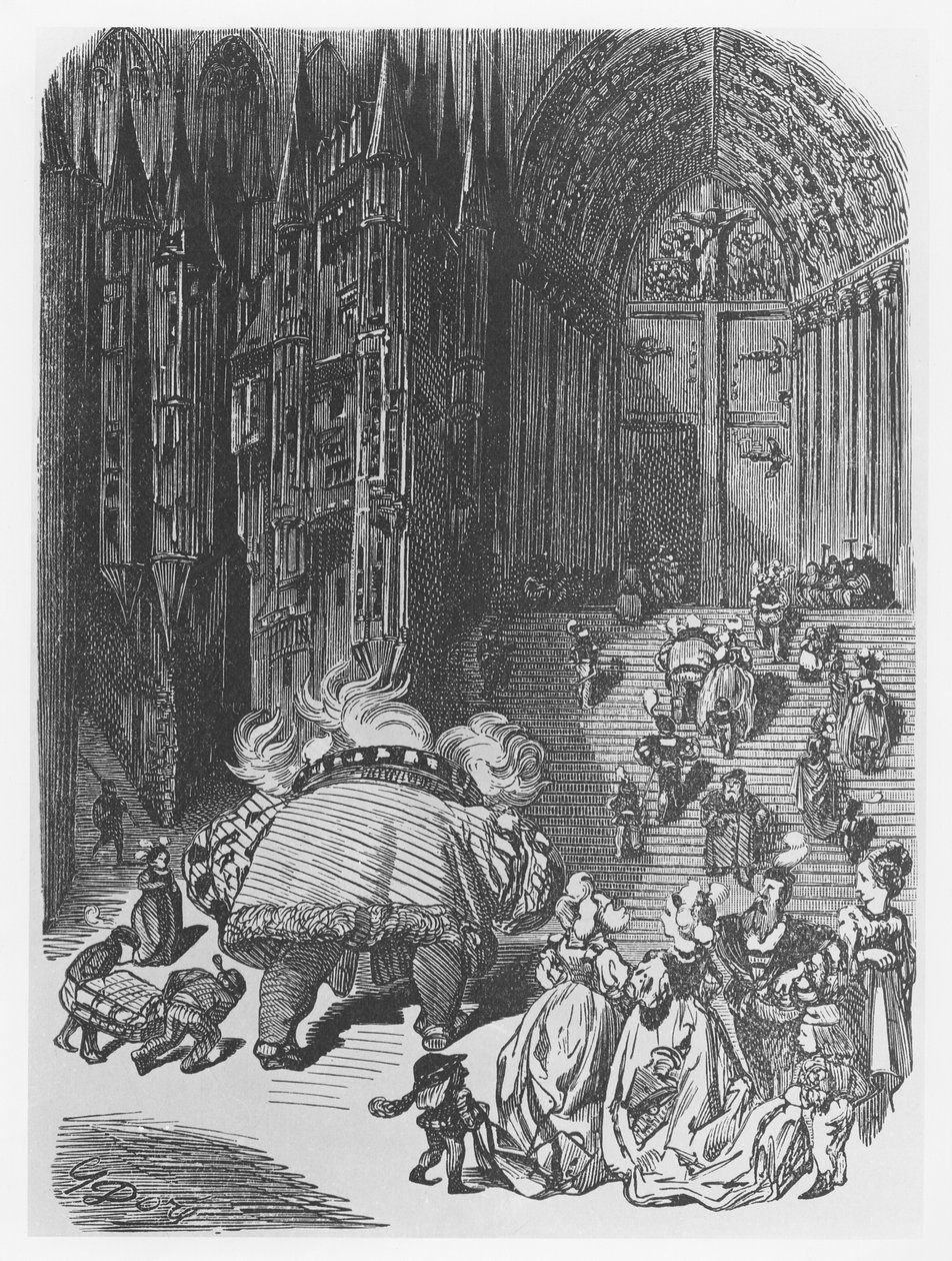 Kuvitus François Rabelais