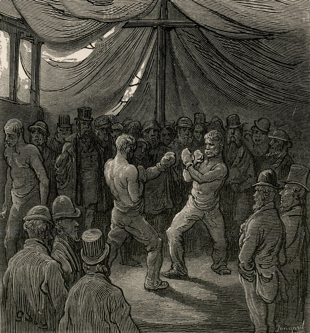 Palkintotaistelu, 1872 tekijältä Gustave Dore