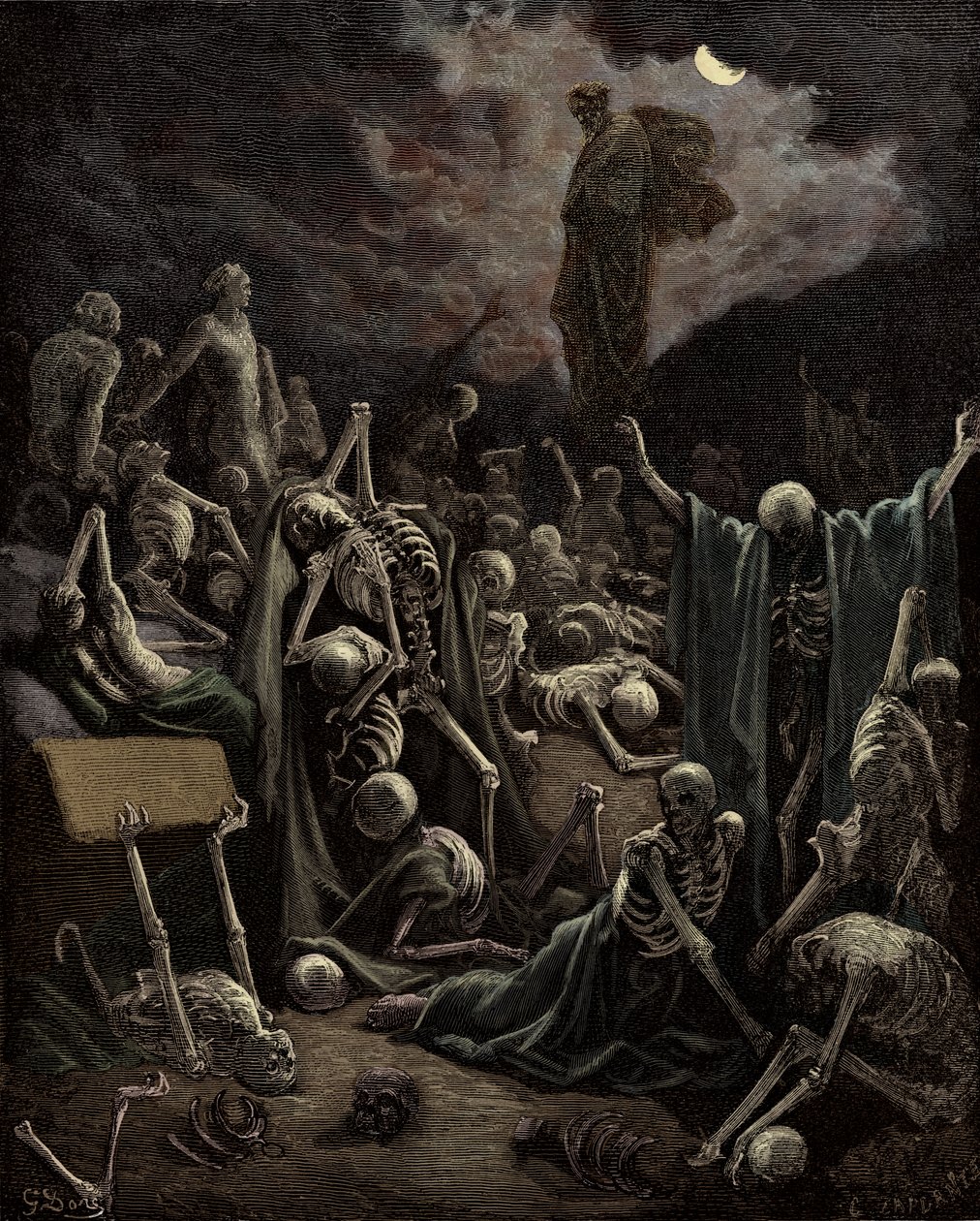Hesekielin näky tekijältä Gustave Dore