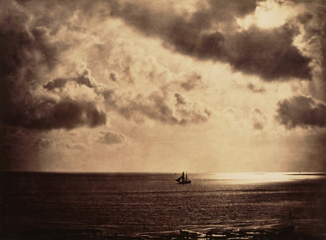 Brig veden päällä tekijältä Gustave Le Gray