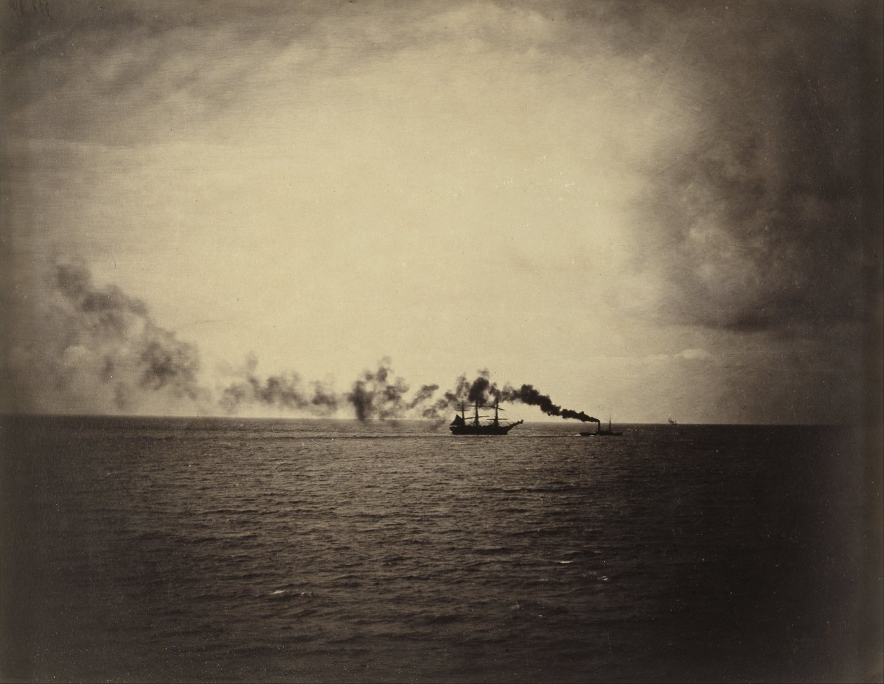 Höyrylaiva tekijältä Gustave Le Gray