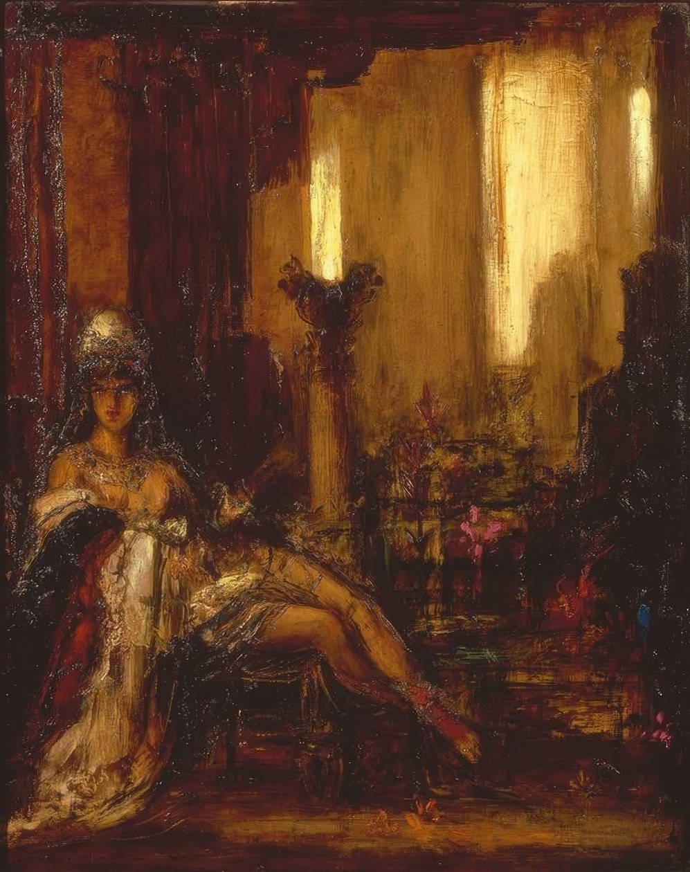Dalila tekijältä Gustave Moreau