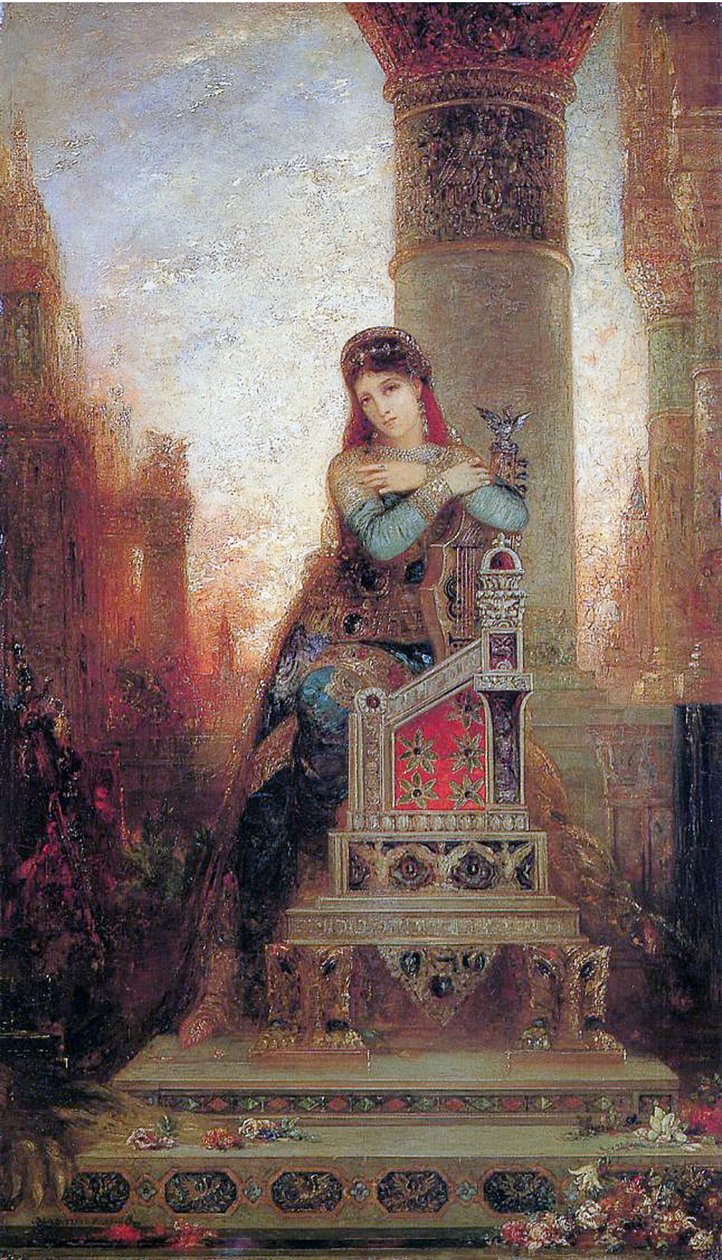 Desdemona, noin 1875 tekijältä Gustave Moreau