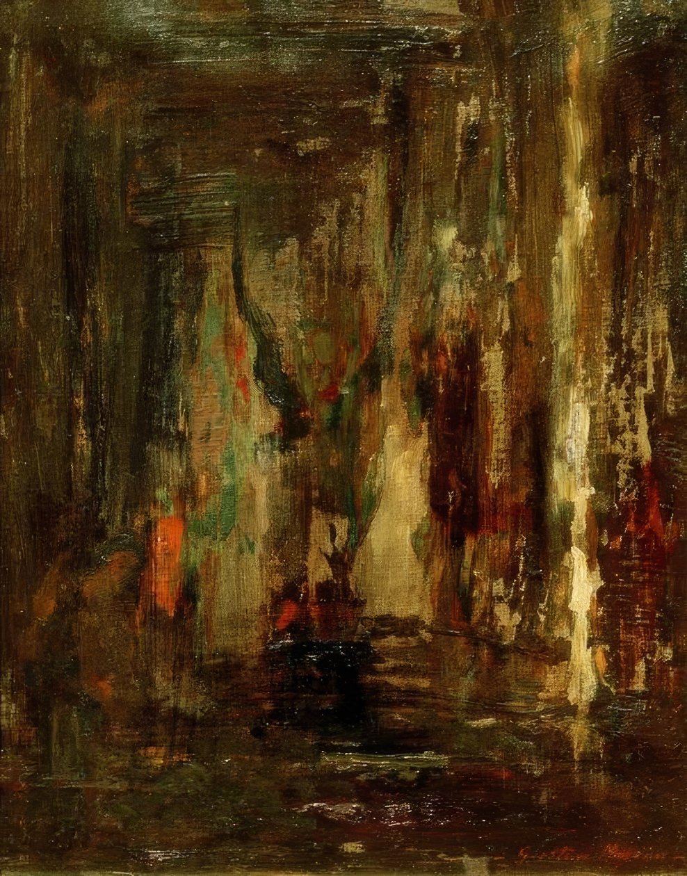 Esquisse pour Oidipe voyageur tekijältä Gustave Moreau