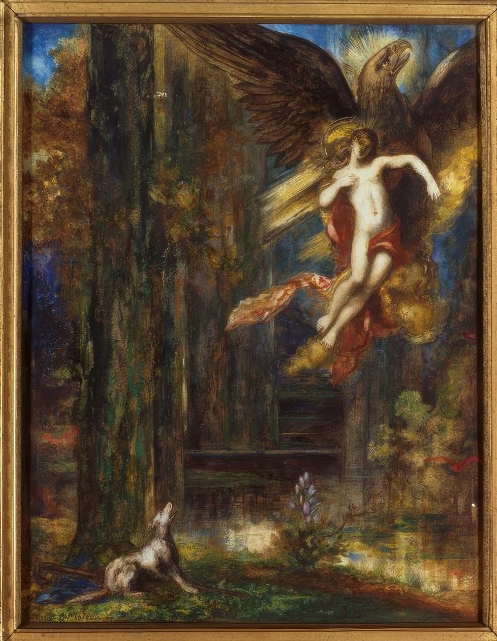 LEnlèvement de Ganymède tekijältä Gustave Moreau