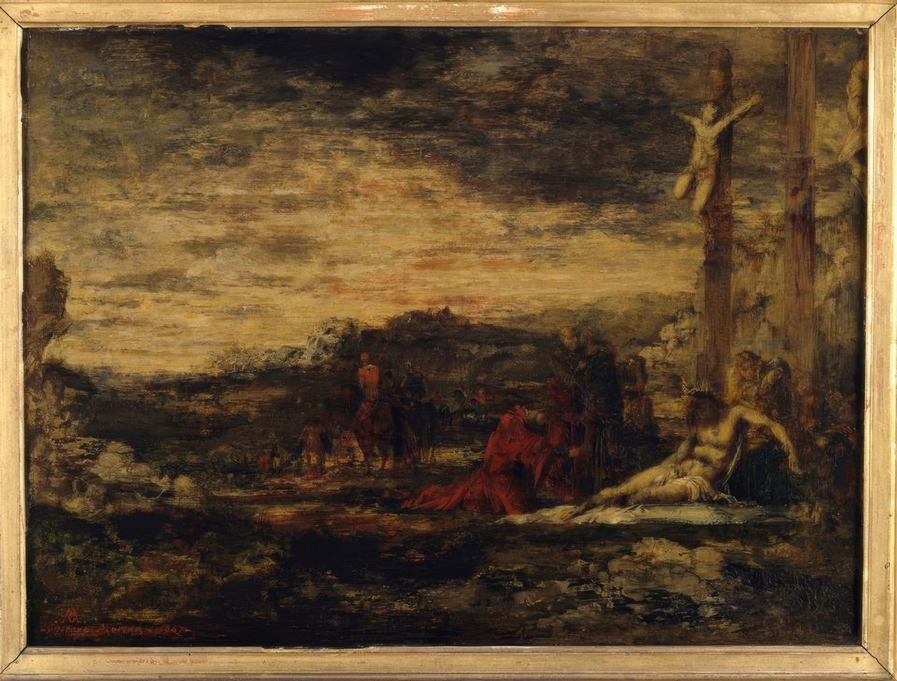 Le Calvaire tekijältä Gustave Moreau