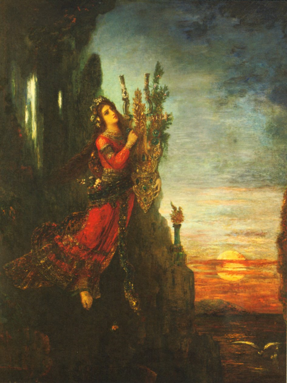 Sappho tekijältä Gustave Moreau