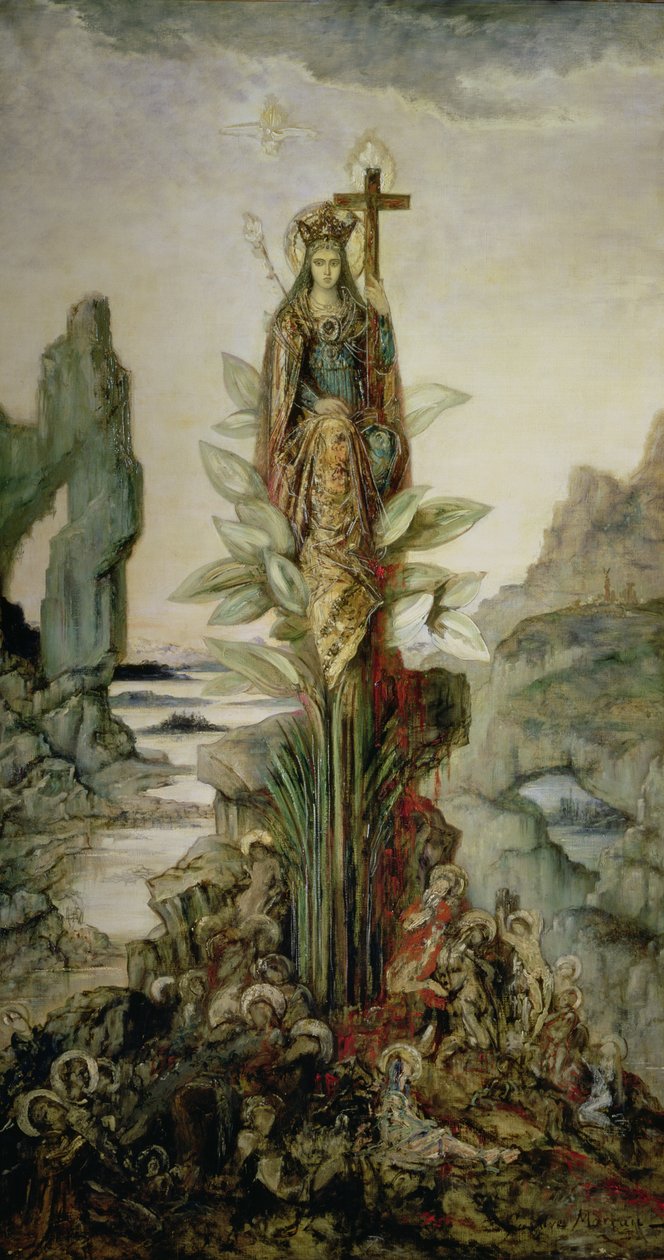 Mystinen kukka tekijältä Gustave Moreau