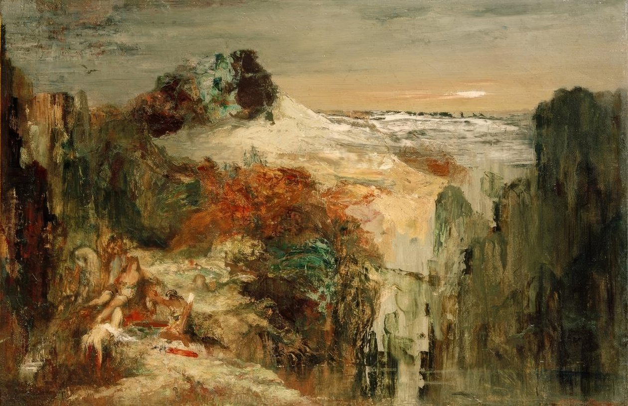 Tomyris ja Kyros tekijältä Gustave Moreau