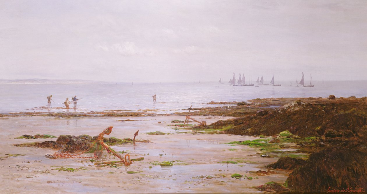 Cornwallin katkaravunpyytäjät tekijältä Gustave de Breanski