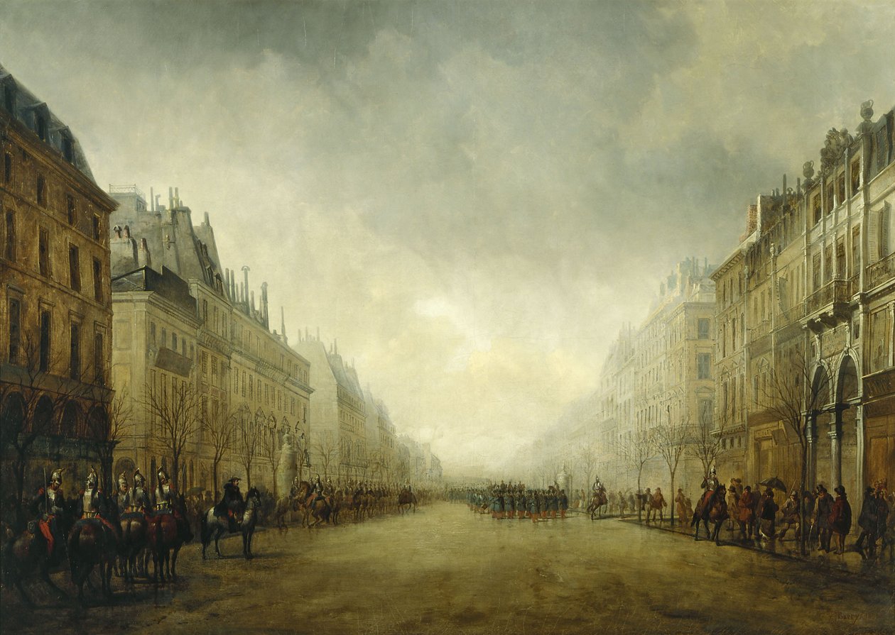 Prince-Presidentin arvostelu Grand Boulevardsin varrella tekijältä Gustave Edward Barry