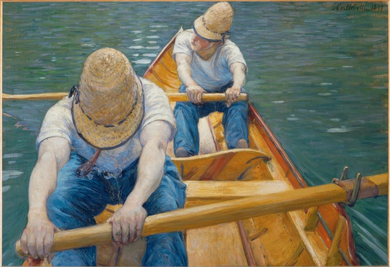 Kanotiers tekijältä Gustave Caillebotte