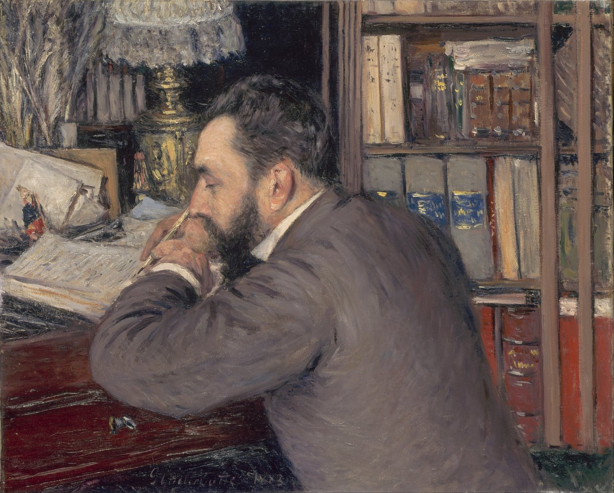 Henri Cordier tekijältä Gustave Caillebotte