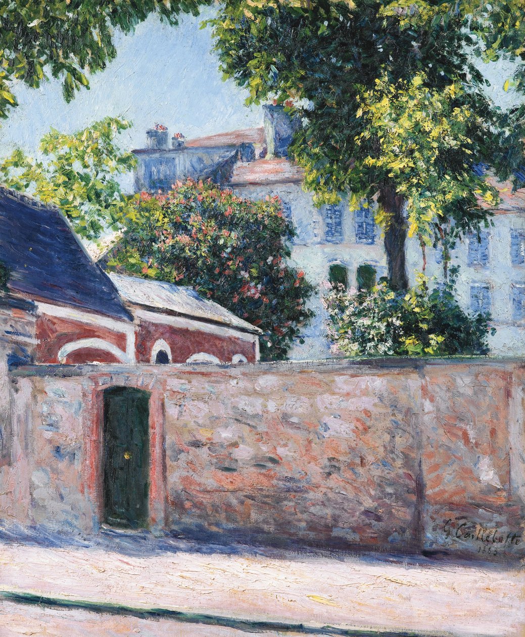 Talot Argenteuilissa, 1883 tekijältä Gustave Caillebotte
