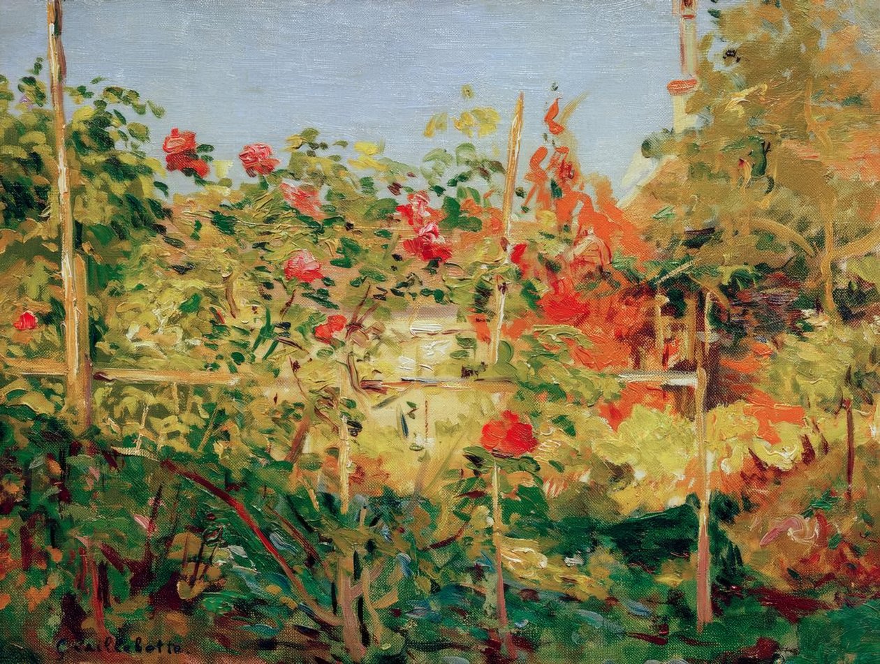 Jardin à Trouville tekijältä Gustave Caillebotte