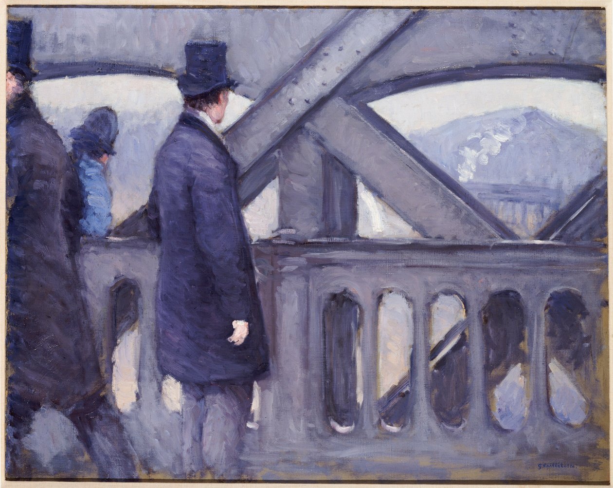 Euroopan silta, 1876 tekijältä Gustave Caillebotte