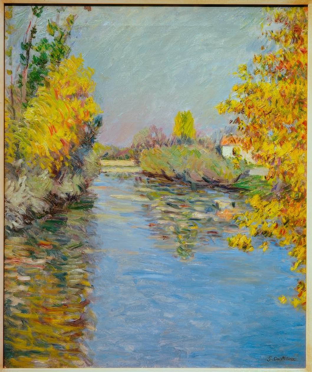 Le petit bras de la Seine, effet d