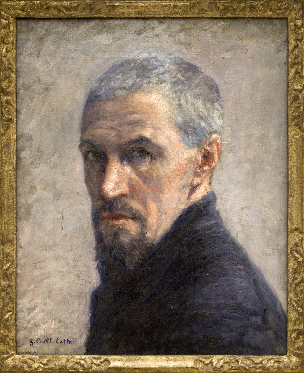 Gustave Caillebotten muotokuva (öljy kankaalle) tekijältä Gustave Caillebotte