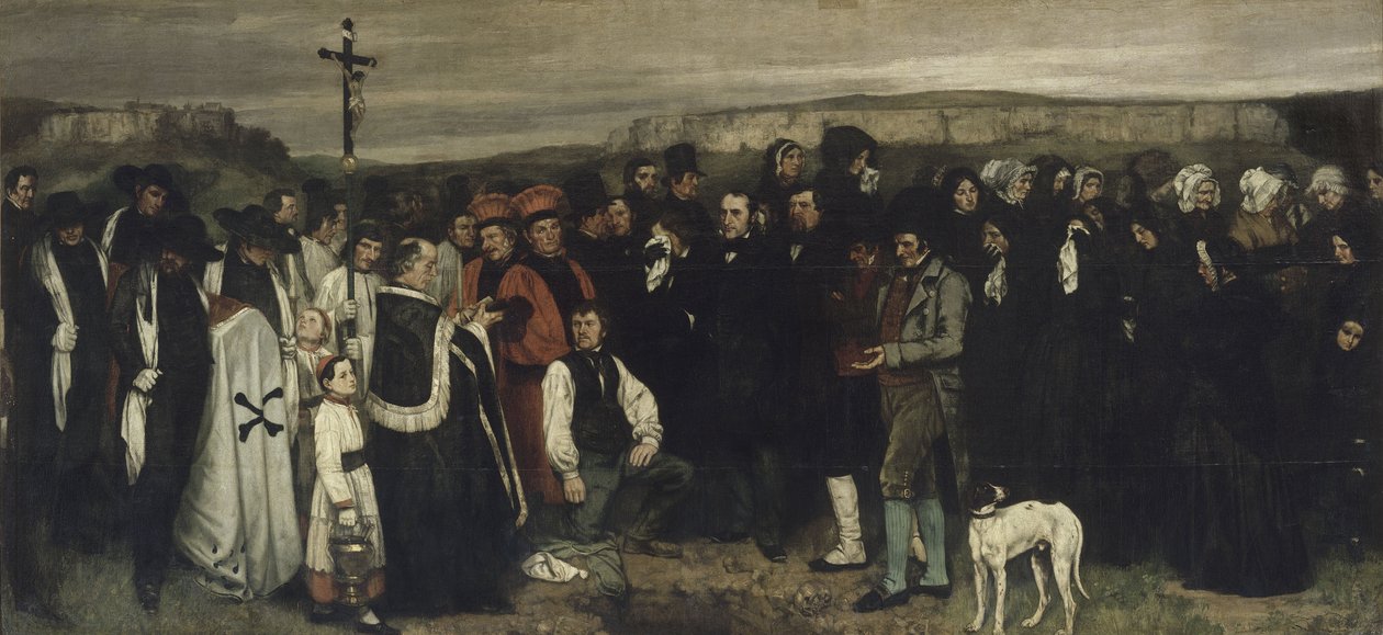 A Burial at Ornans Alternative title(s): Maalaus ihmishahmoista, Ornansin hautauksen historia Un enterrement à Ornans, dit aussi Tableau de figures humaines, historique d