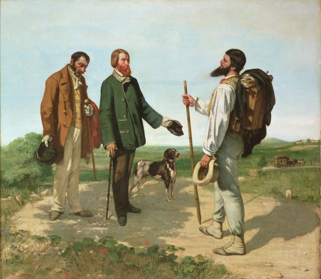 Hei, herra Courbet tekijältä Gustave Courbet