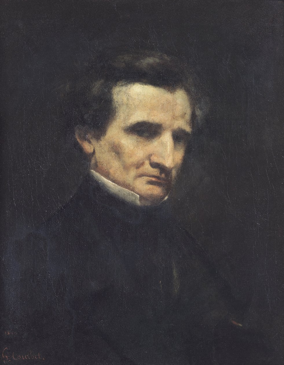 Hector Berlioz (1803-69) 1850 tekijältä Gustave Courbet