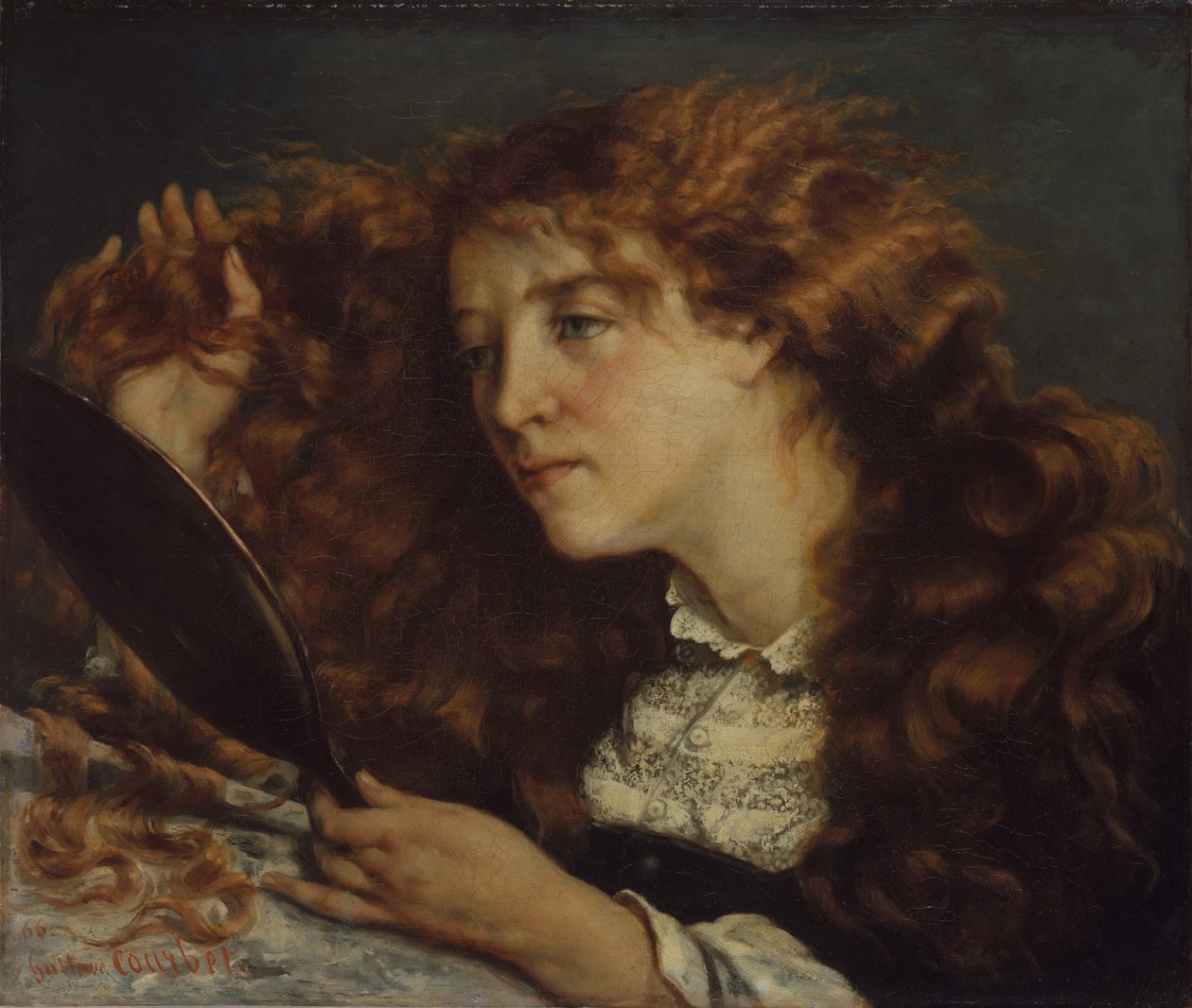 Jo, irlantilainen kaunotar tekijältä Gustave Courbet