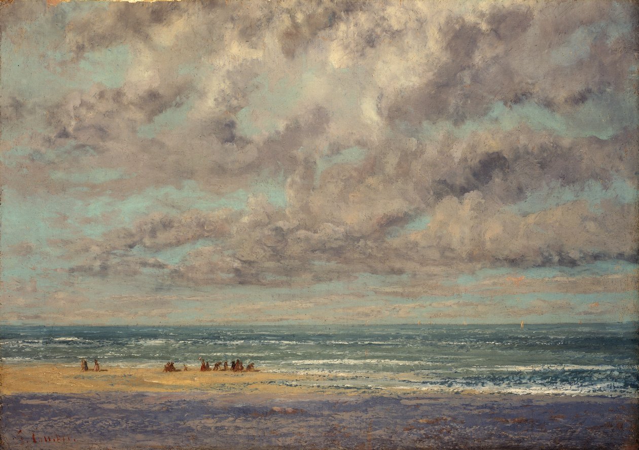 Marine - Les Équilleurs, tekijältä Gustave Courbet