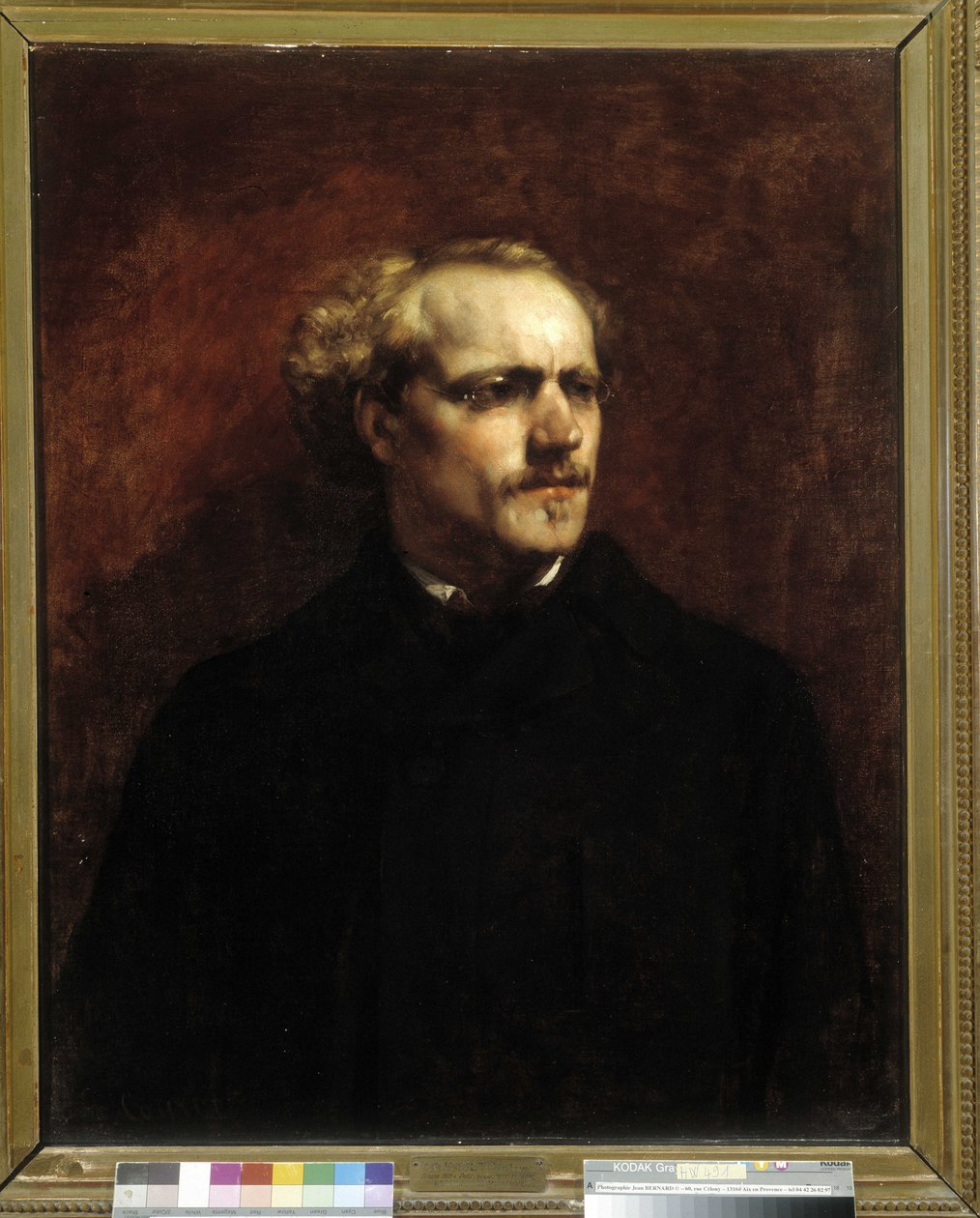 André Grangierin muotokuva tekijältä Gustave Courbet