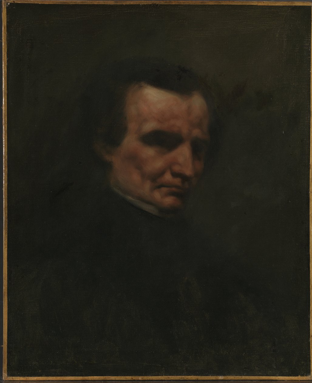Hector Berliozin muotokuva 1803-1869, n. 1850. tekijältä Gustave Courbet