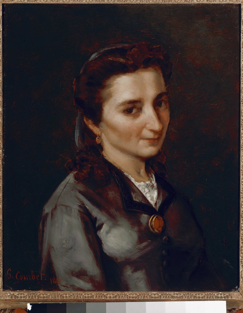 Madame Buchonin muotokuva Gustave Courbetin maalaus tekijältä Gustave Courbet