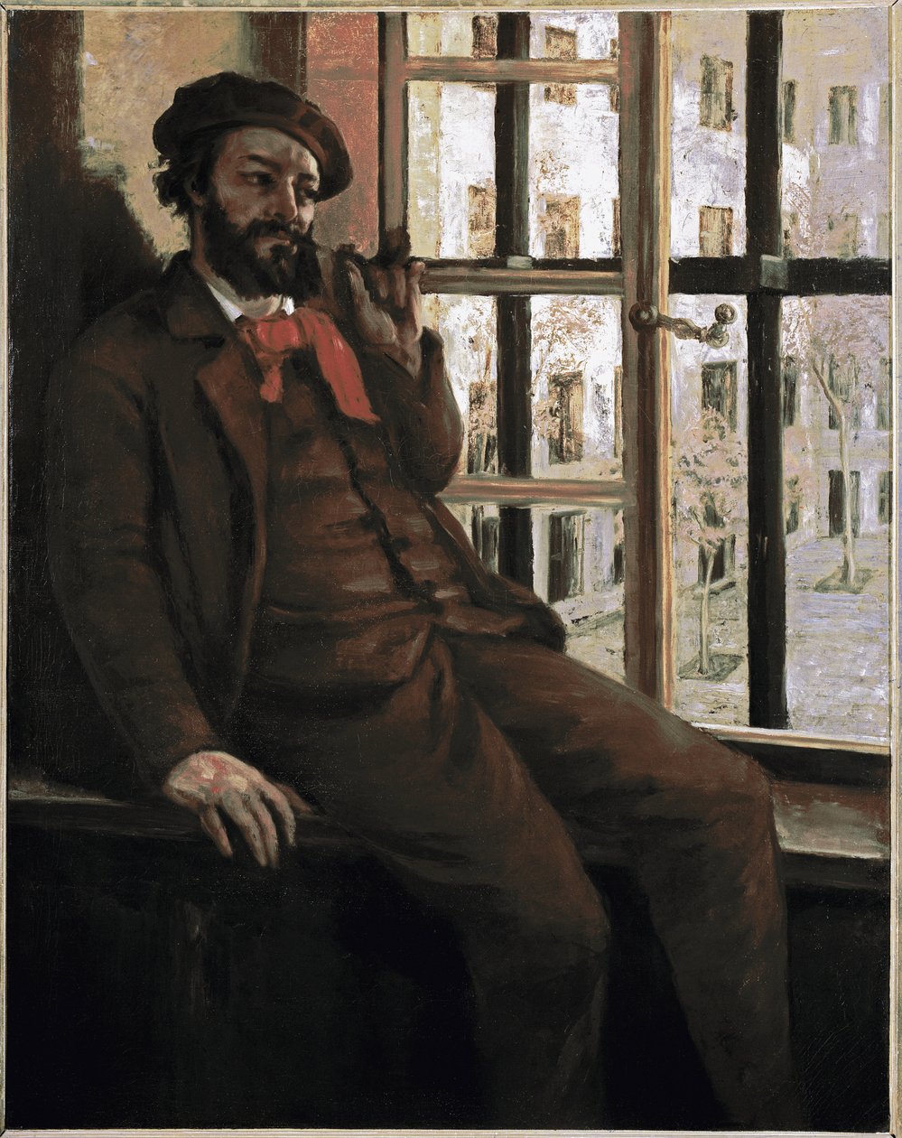 Omakuva Sainte-Pelagien vankilassa Taiteilija vangittiin osallistumisesta kommuuniin - Gustave Courbetin maalaus tekijältä Gustave Courbet