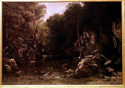 Yksinäisyys, 1866 tekijältä Gustave Courbet