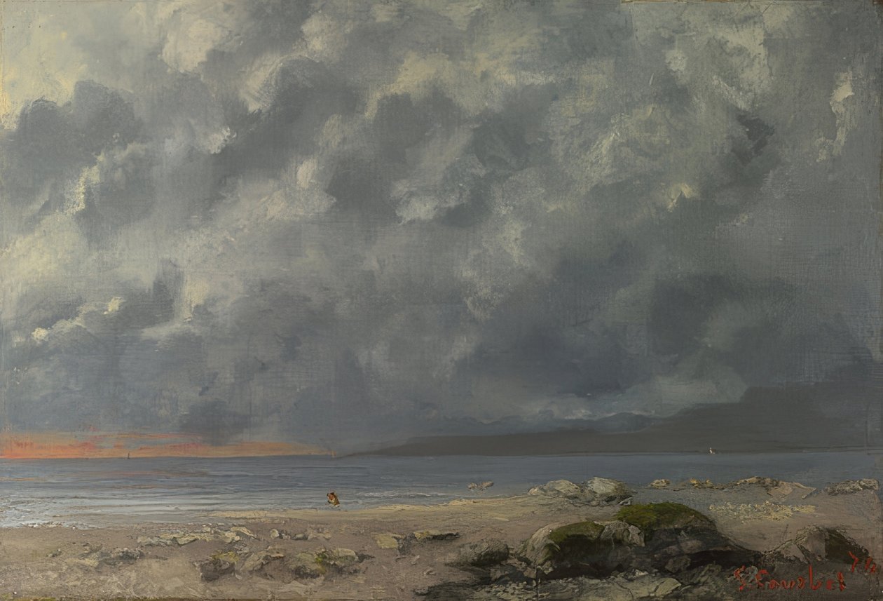 Rantamusiikkia. 1874 tekijältä Gustave Courbet