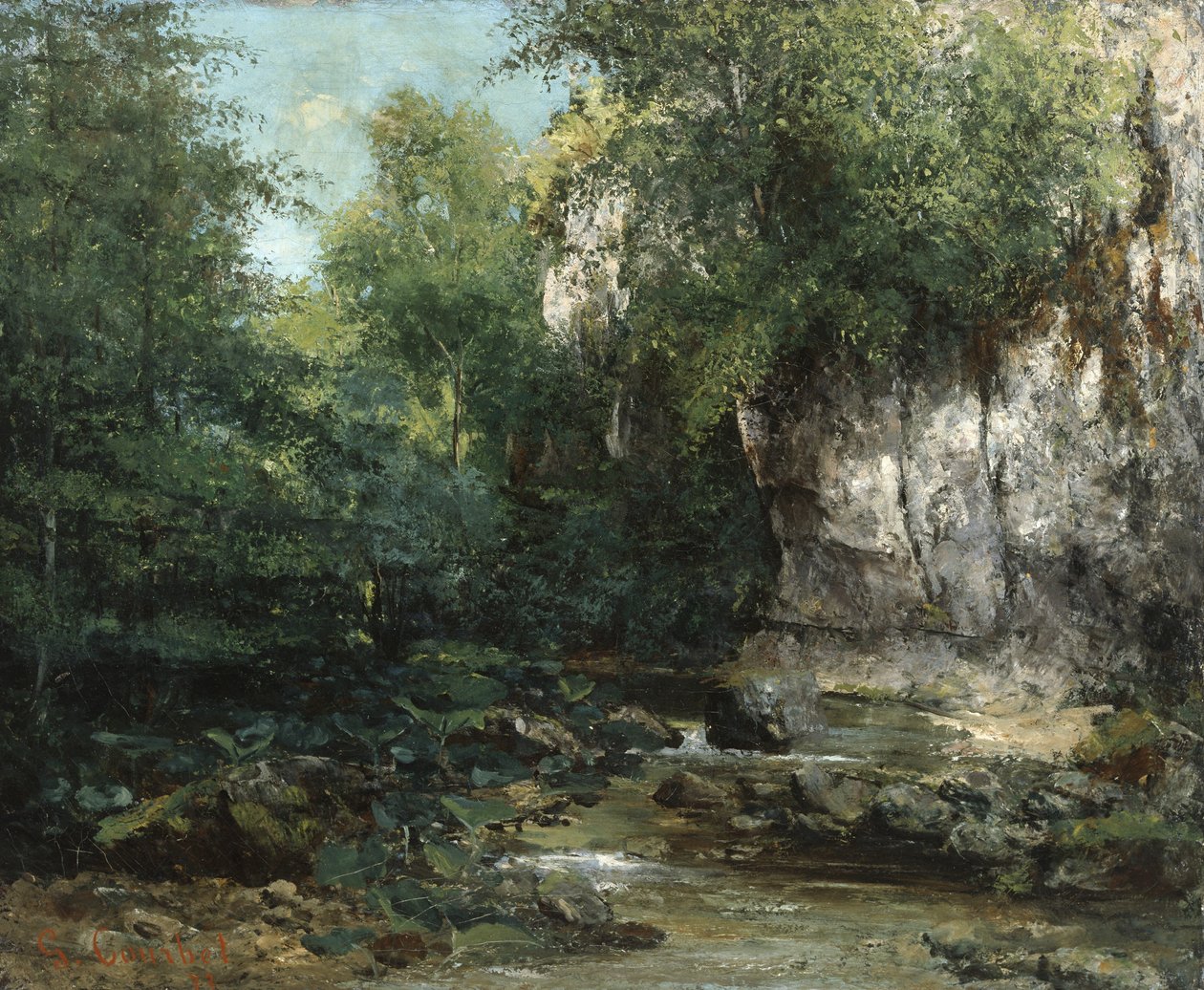 Puron pankit, 1873 tekijältä Gustave Courbet