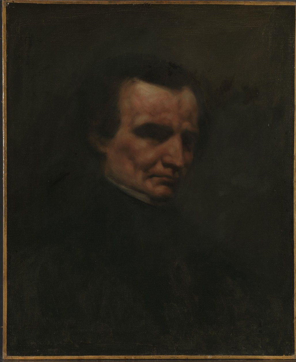 Säveltäjä Hector Berlioz tekijältä Gustave Courbet