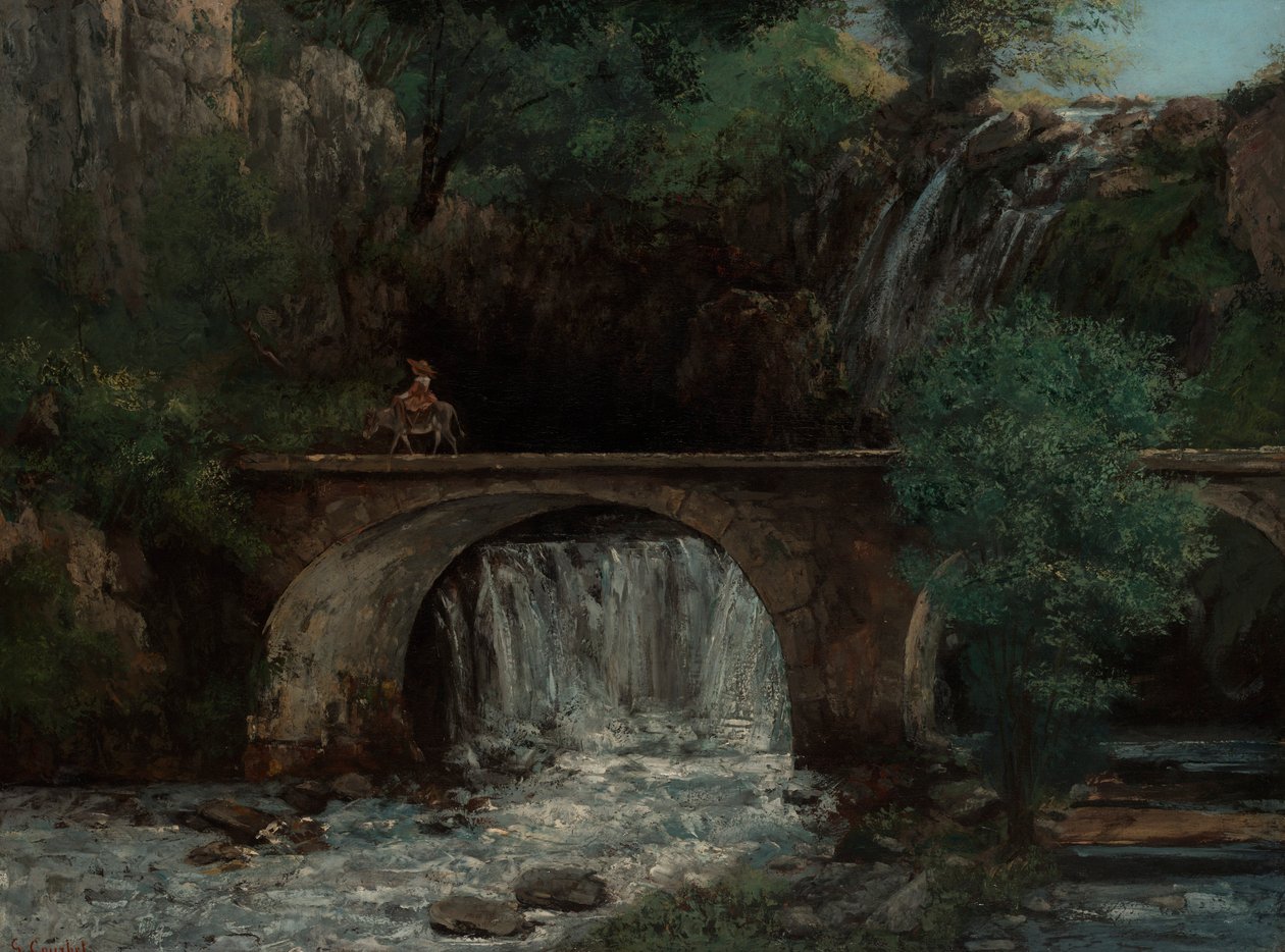 Suuri silta tekijältä Gustave Courbet