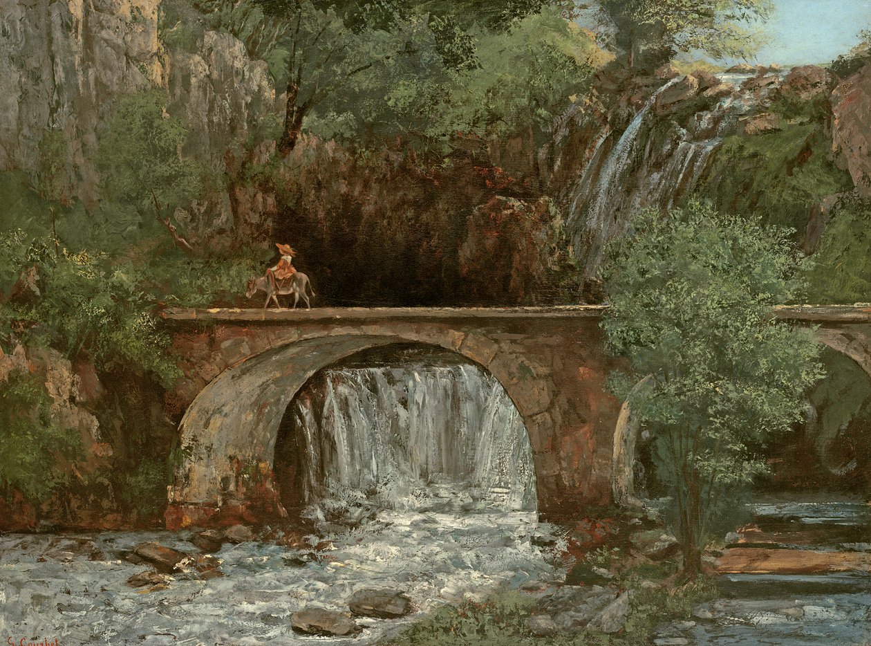 Suuri silta tekijältä Gustave Courbet