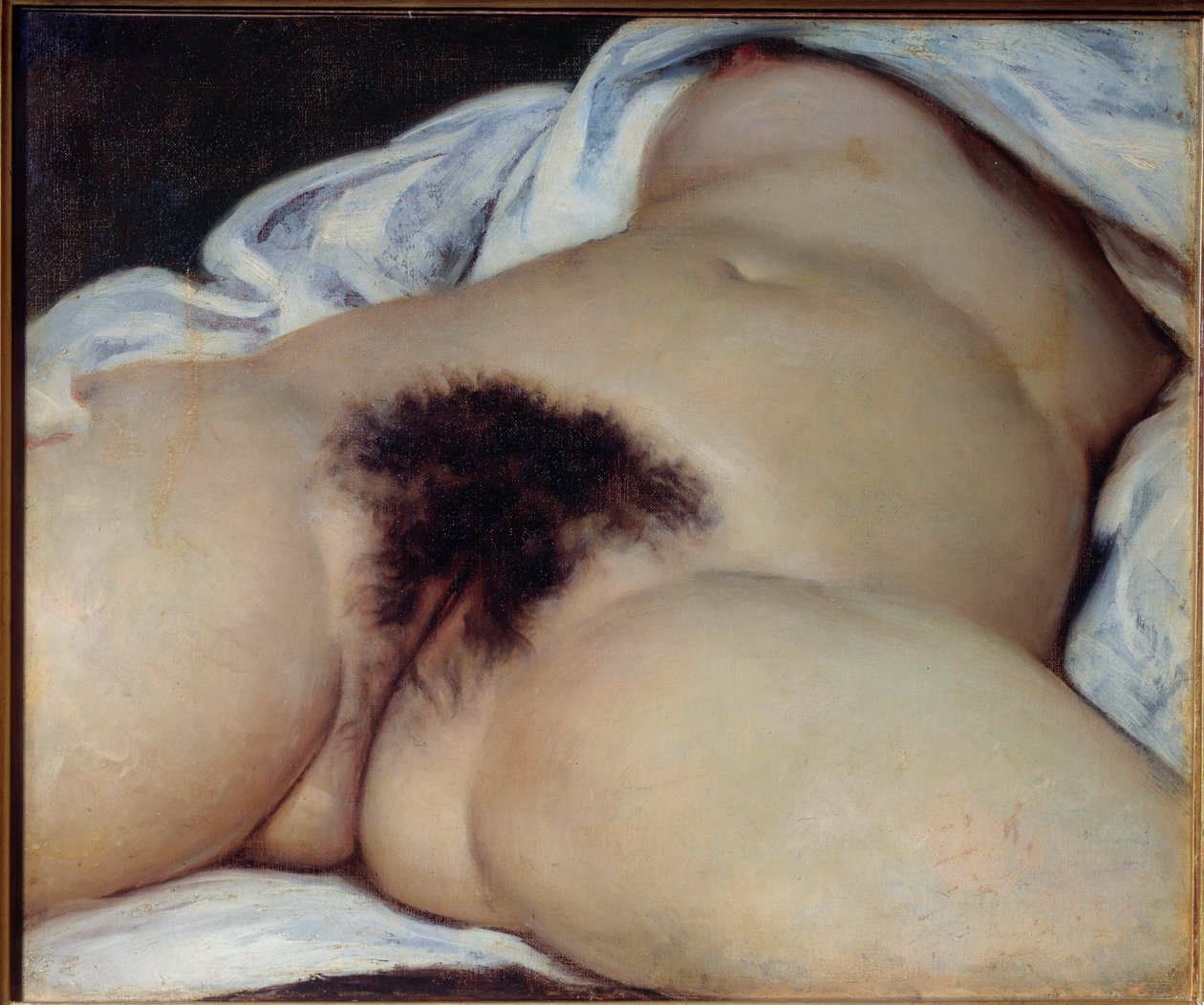 Maailman alkuperä tekijältä Gustave Courbet