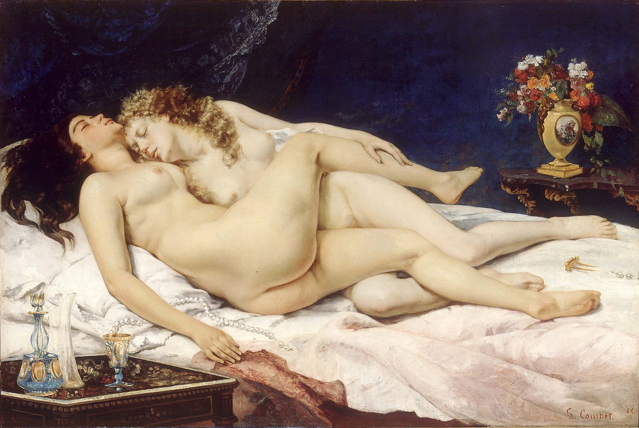 Sleepers tekijältä Gustave Courbet