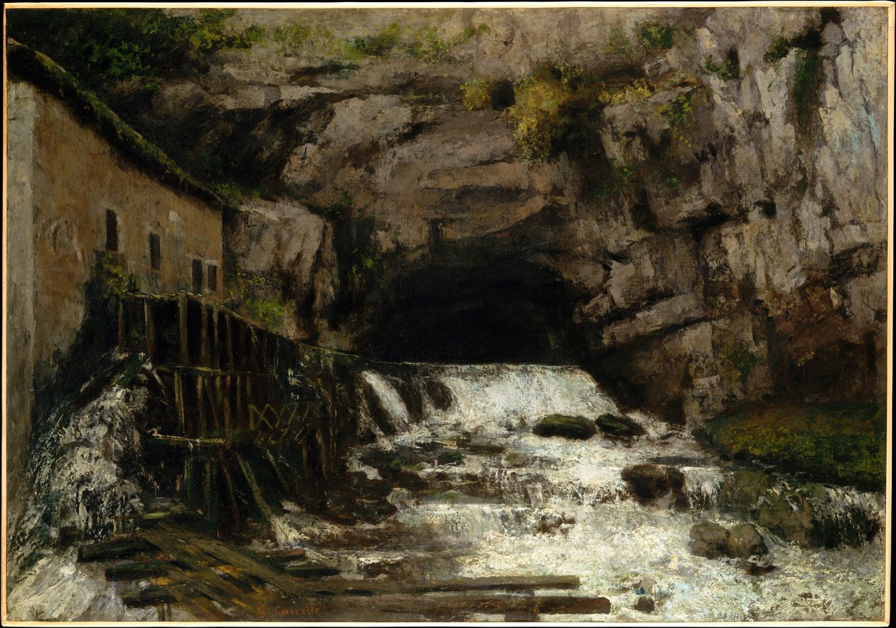 Louen lähde tekijältä Gustave Courbet