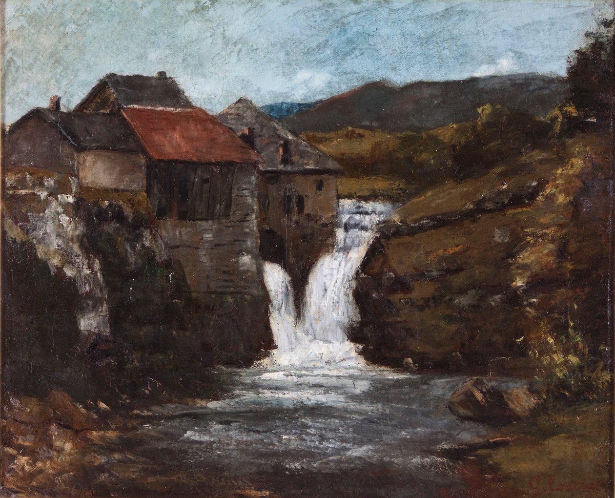 "Orben tehdas", 1839-1877 tekijältä Gustave Courbet