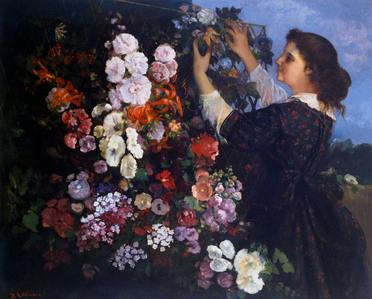 Trellis tekijältä Gustave Courbet